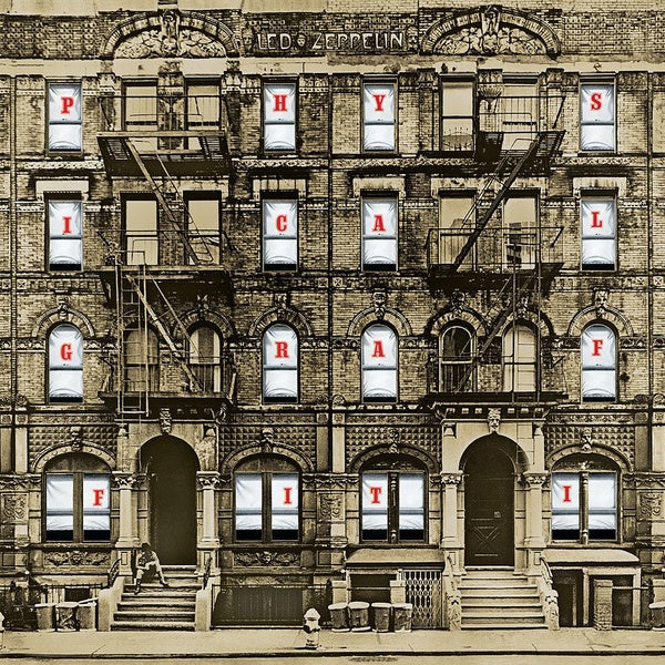 PHYSICAL GRAFFITI (50TH ANNIVERSARY 3LP DELUXE EDITION) [FEAT. REPLICA PG PROMOTIONAL POSTER] - Front Cover