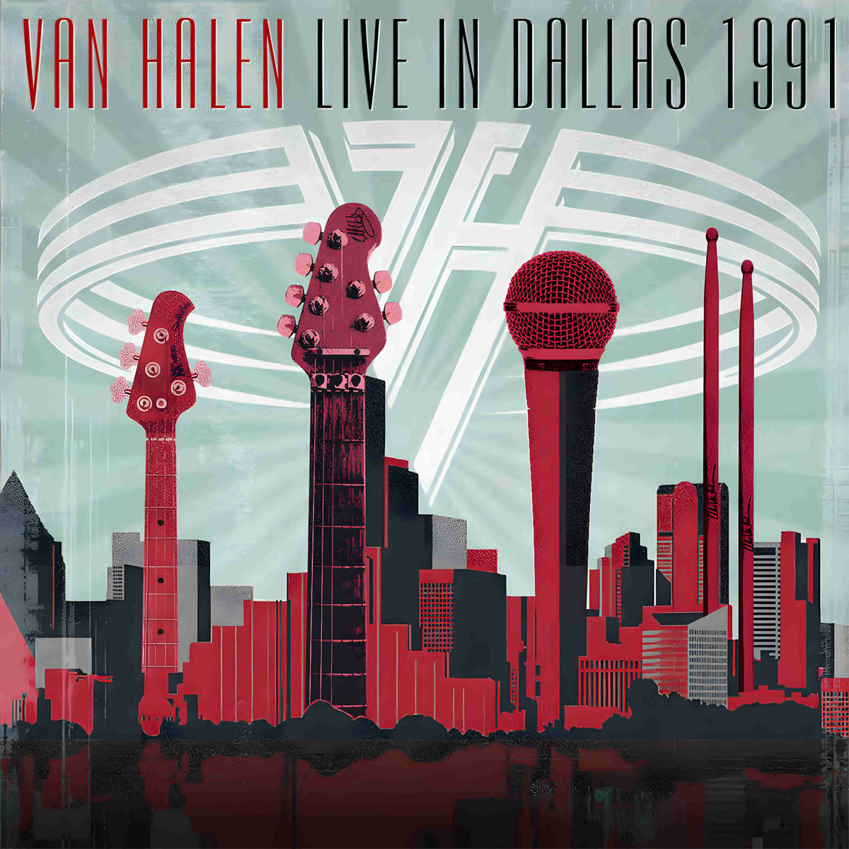 LIVE IN DALLAS 1991 (DOUBLE VINYLE) - Front Cover