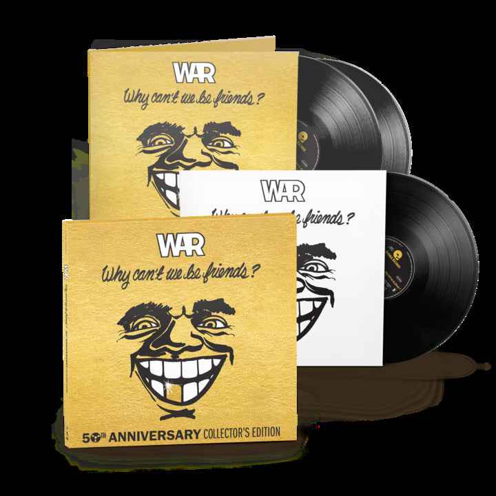 WHY CAN'T WE BE FRIENDS (ED DELUXE) - Front Cover