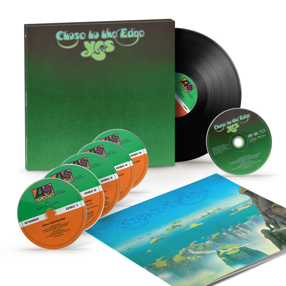 CLOSE TO THE EDGE (COFFRET 5CD+LP+BLU-RAY) - Front Cover