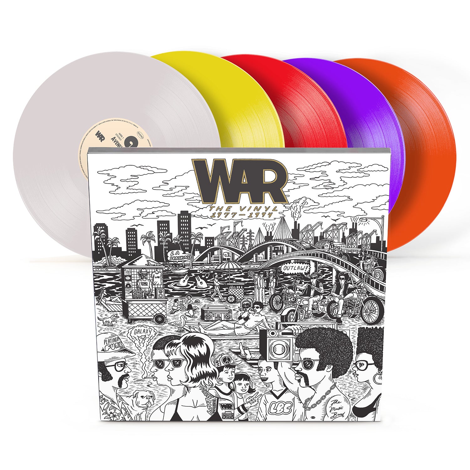 THE VINYL II (1977-1994) - Front Cover