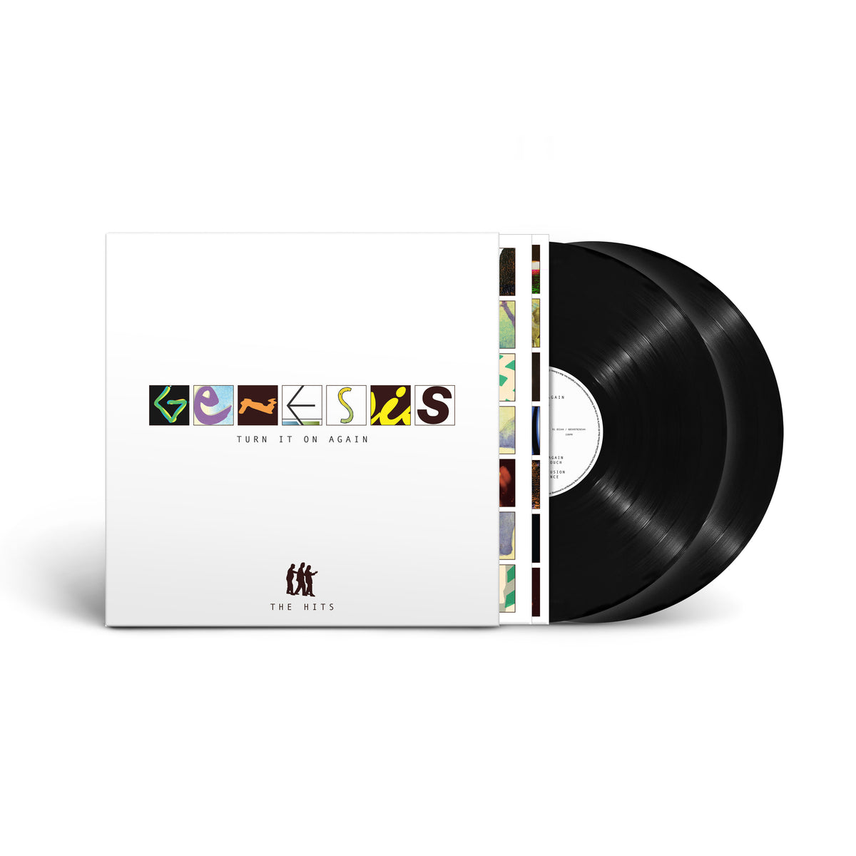 TURN IT ON AGAIN : THE HITS (DOUBLE VINYLE NOIR) - Front Cover