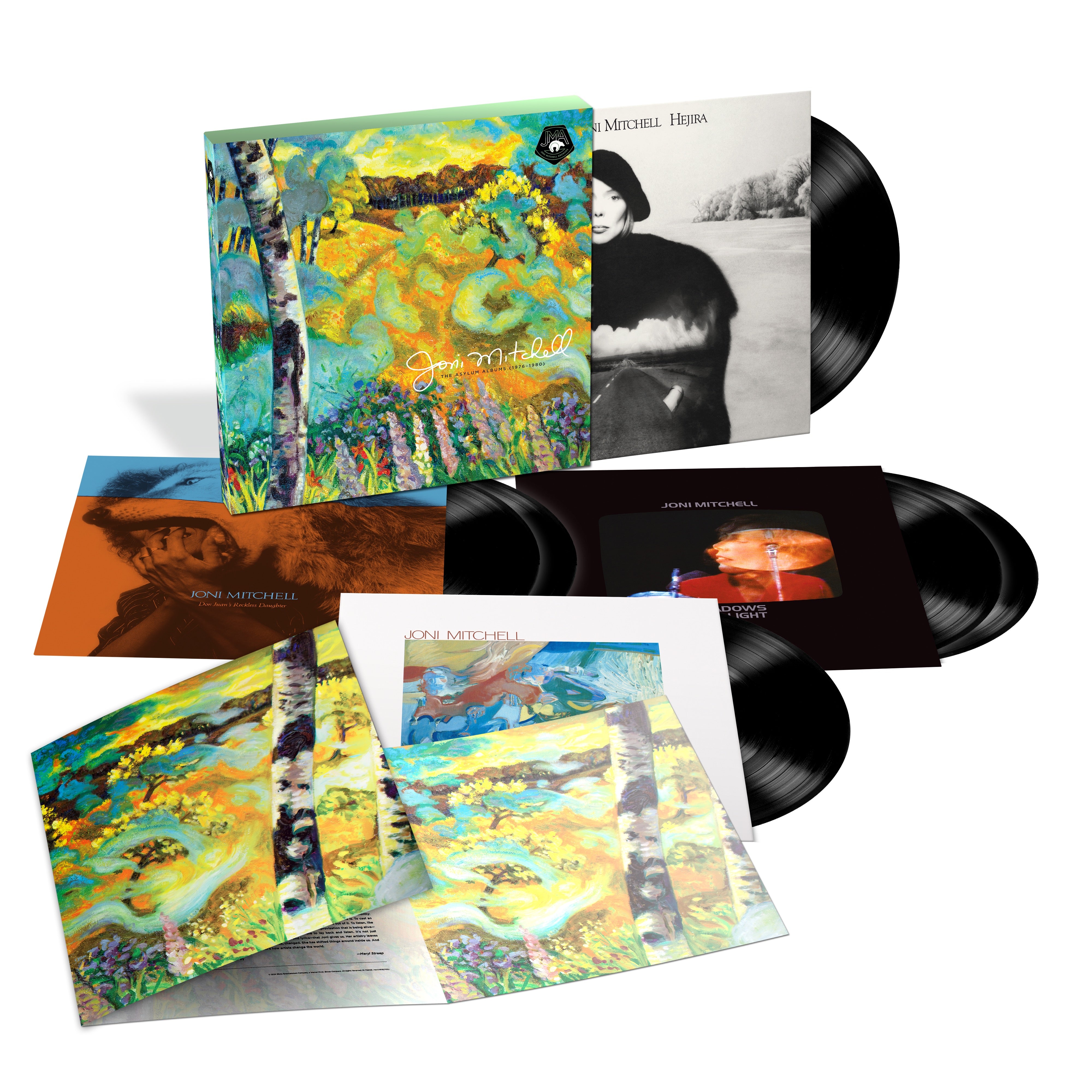 THE ASYLUM ALBUMS (1976-1980 - COFFRET 6 VINYLES) - Front Cover