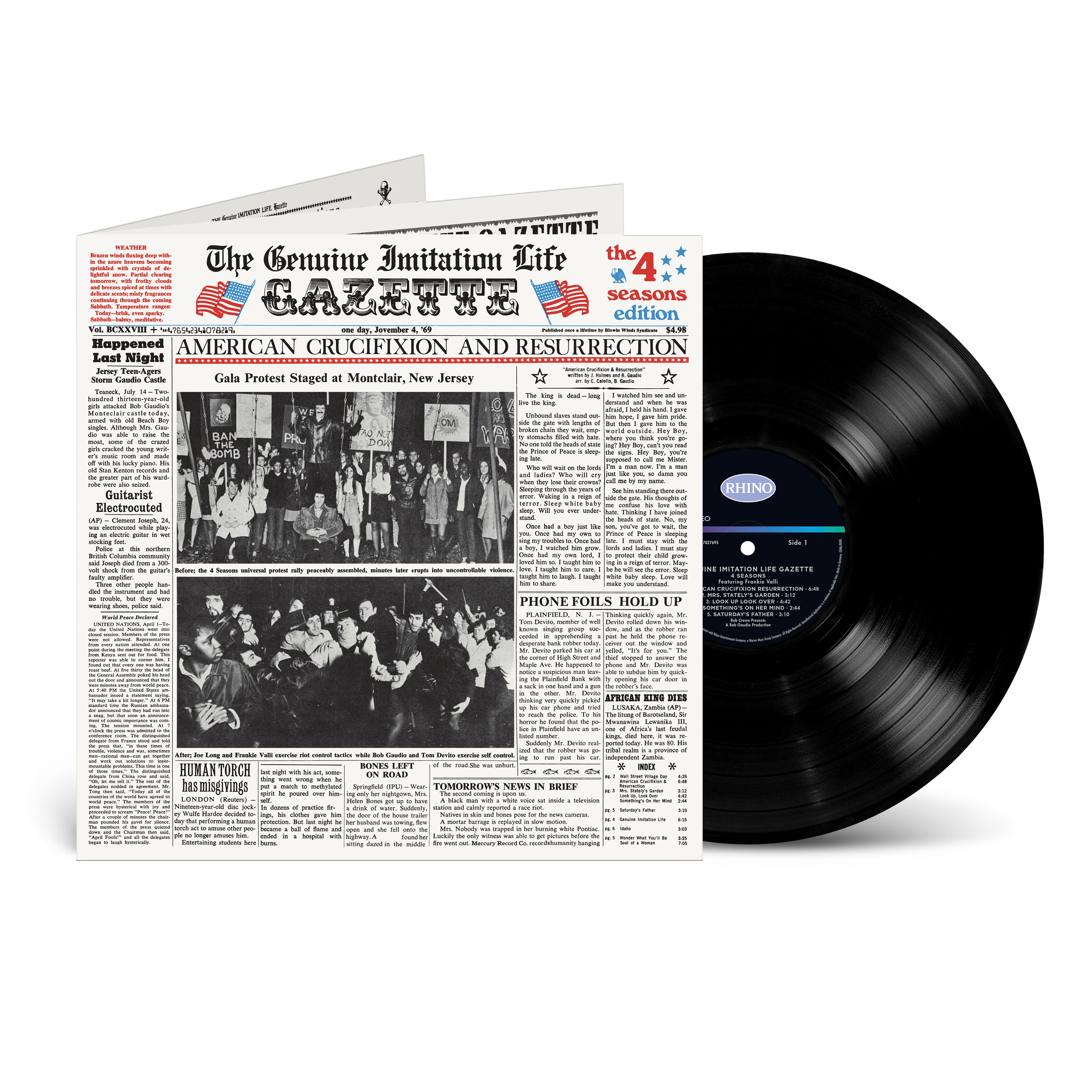 The Genuine Imitation Life Gazette - Front Cover