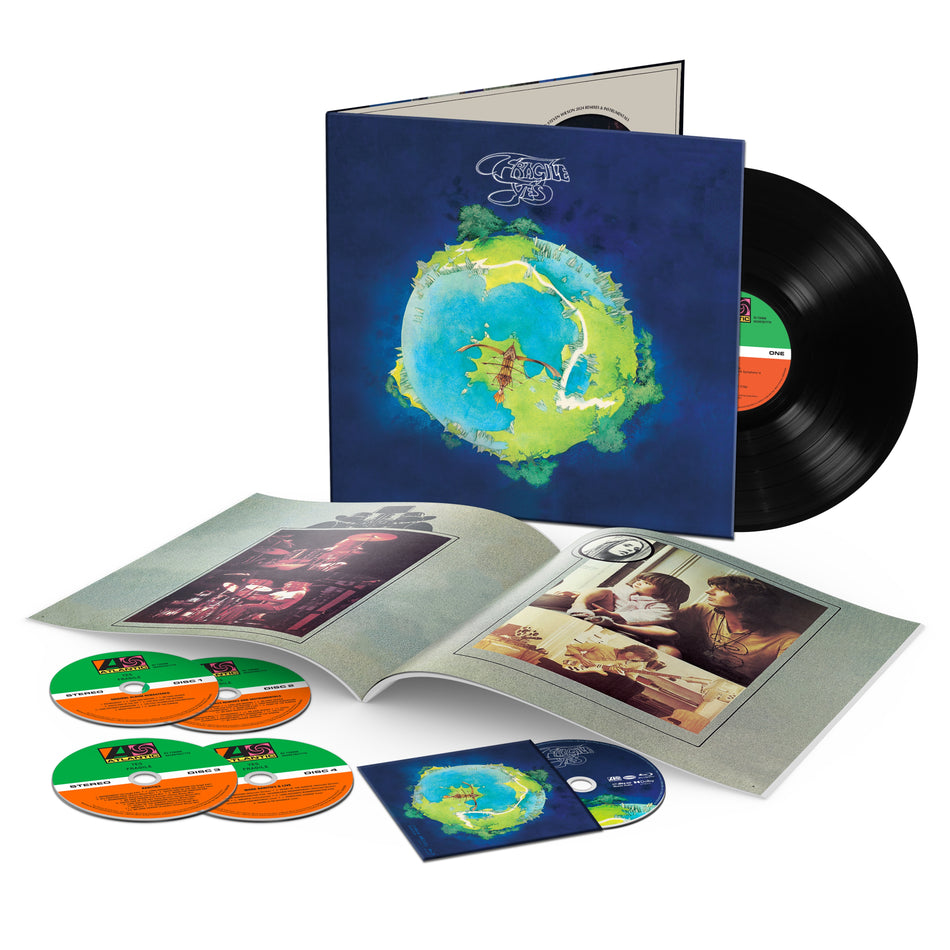 FRAGILE (COFFRET SUPER DELUXE 4CD + VINYLE + BLU-RAY) - Front Cover