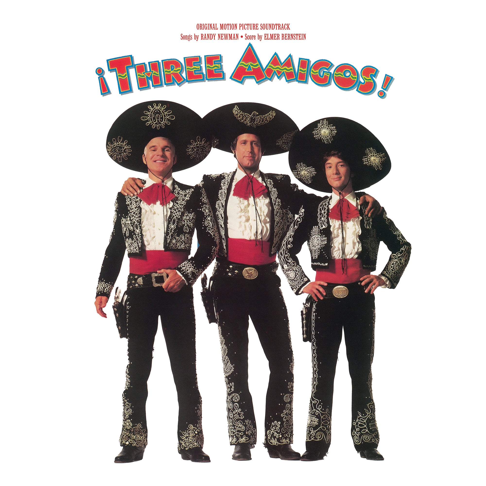 THREE AMIGOS SOUNDTRACK (SYEOR) - Back Cover