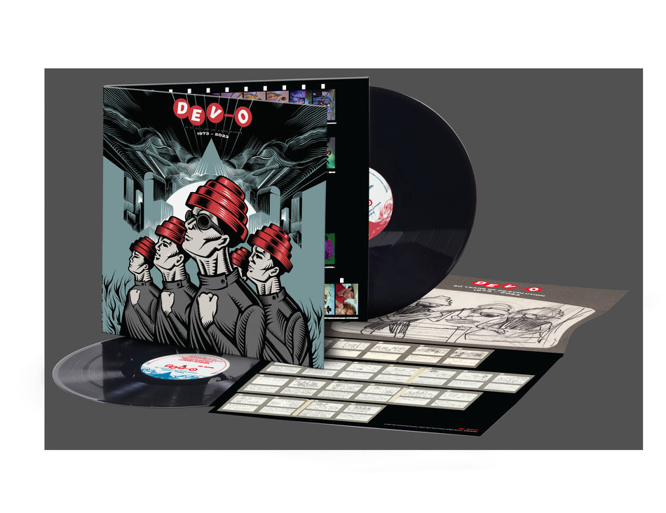 50 YEARS OF DE-EVOLUTION : 1973-2023 (DOUBLE VINYLE NOIR) - Front Cover