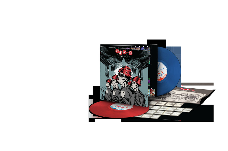 50 YEARS OF DE-EVOLUTION 1973-2023 (DOUBLE VINYLE ROUGE ET BLEU) - Front Cover