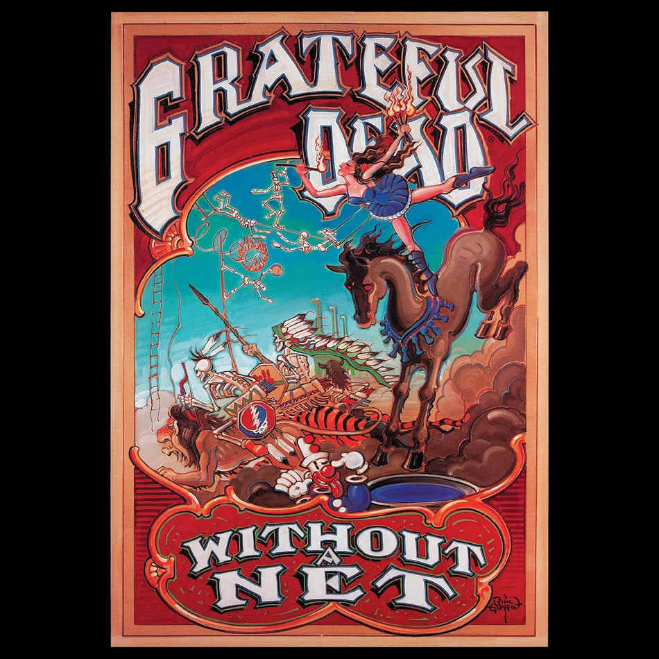 WITHOUT A NET - LIVE (TRIPLE VINYLE NOIR) - Front Cover