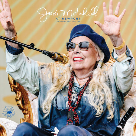 JONI MITCHELL AT NEWPORT - Front Cover