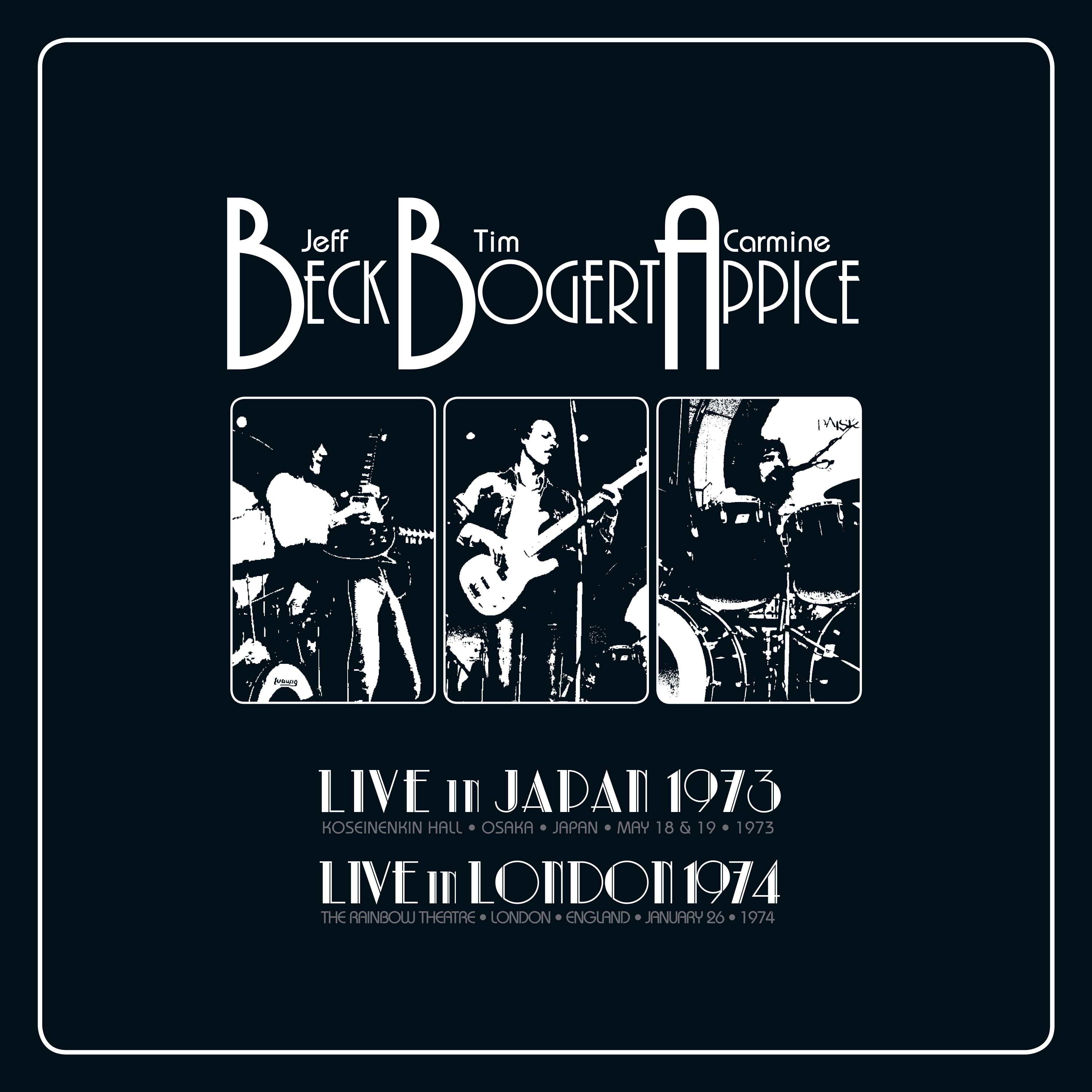 LIVE 1973 & 1974 (COFFRET 4 VINYLES) - Front Cover