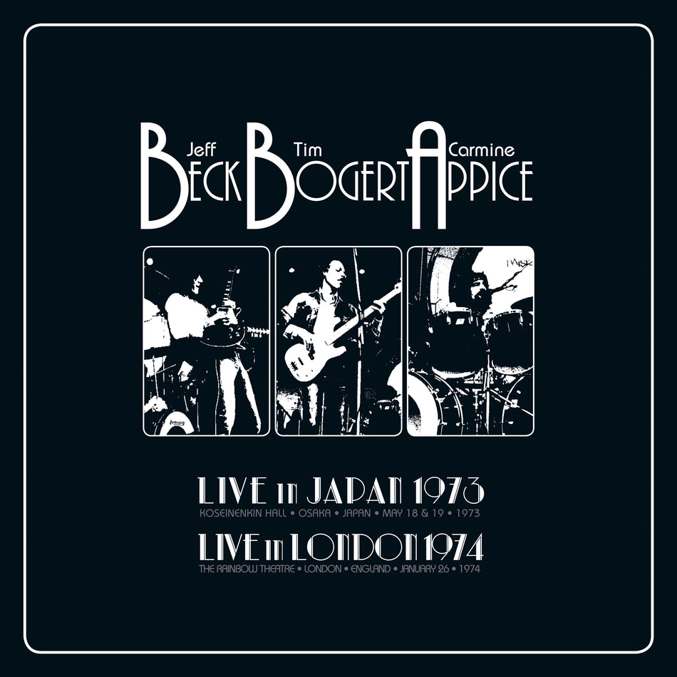 LIVE 1973 & 1974 (COFFRET 4 VINYLES) - Front Cover