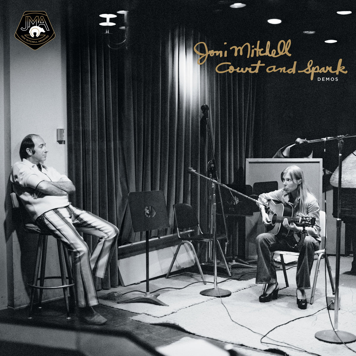 Court and Spark Demos - Back Cover