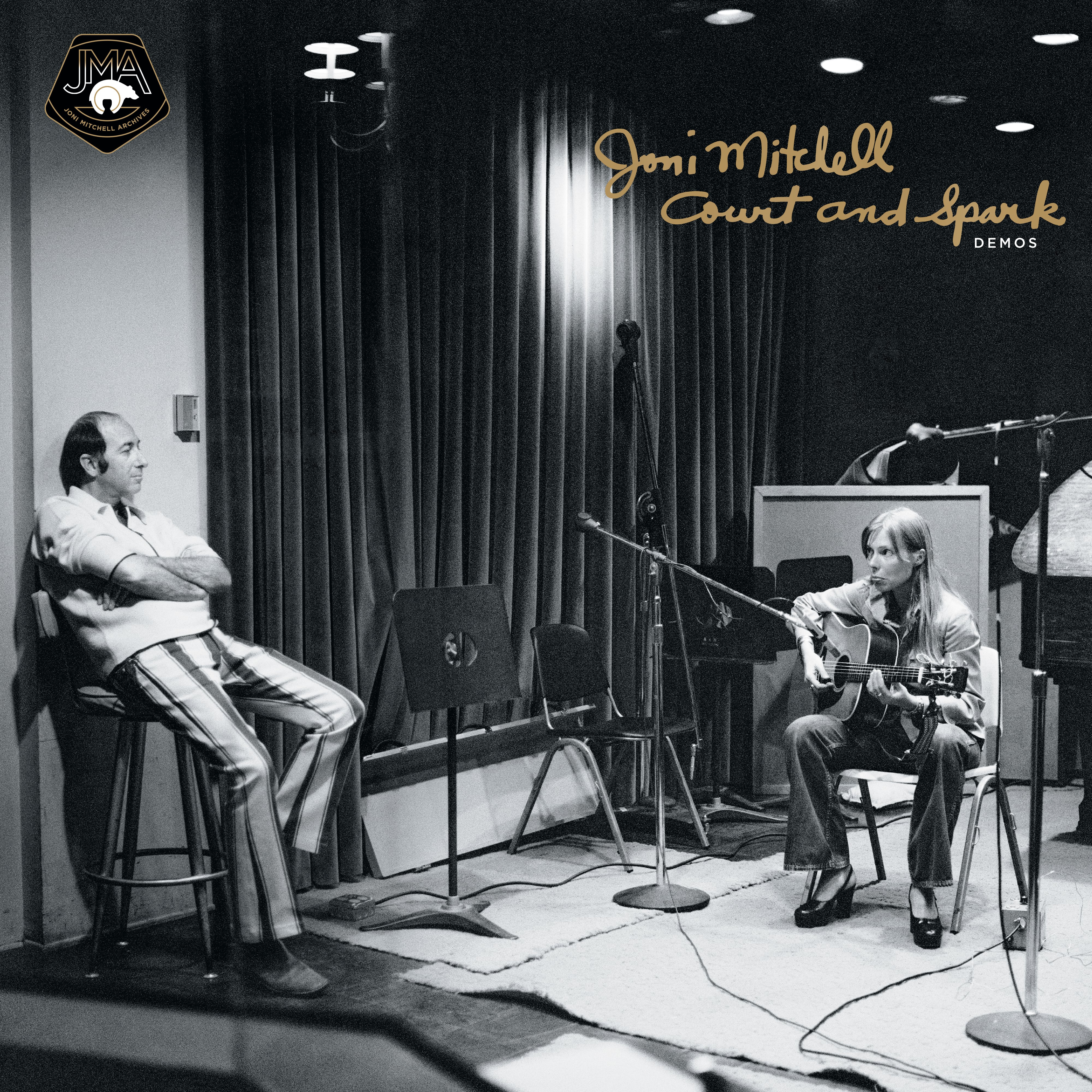 Court and Spark Demos - Back Cover