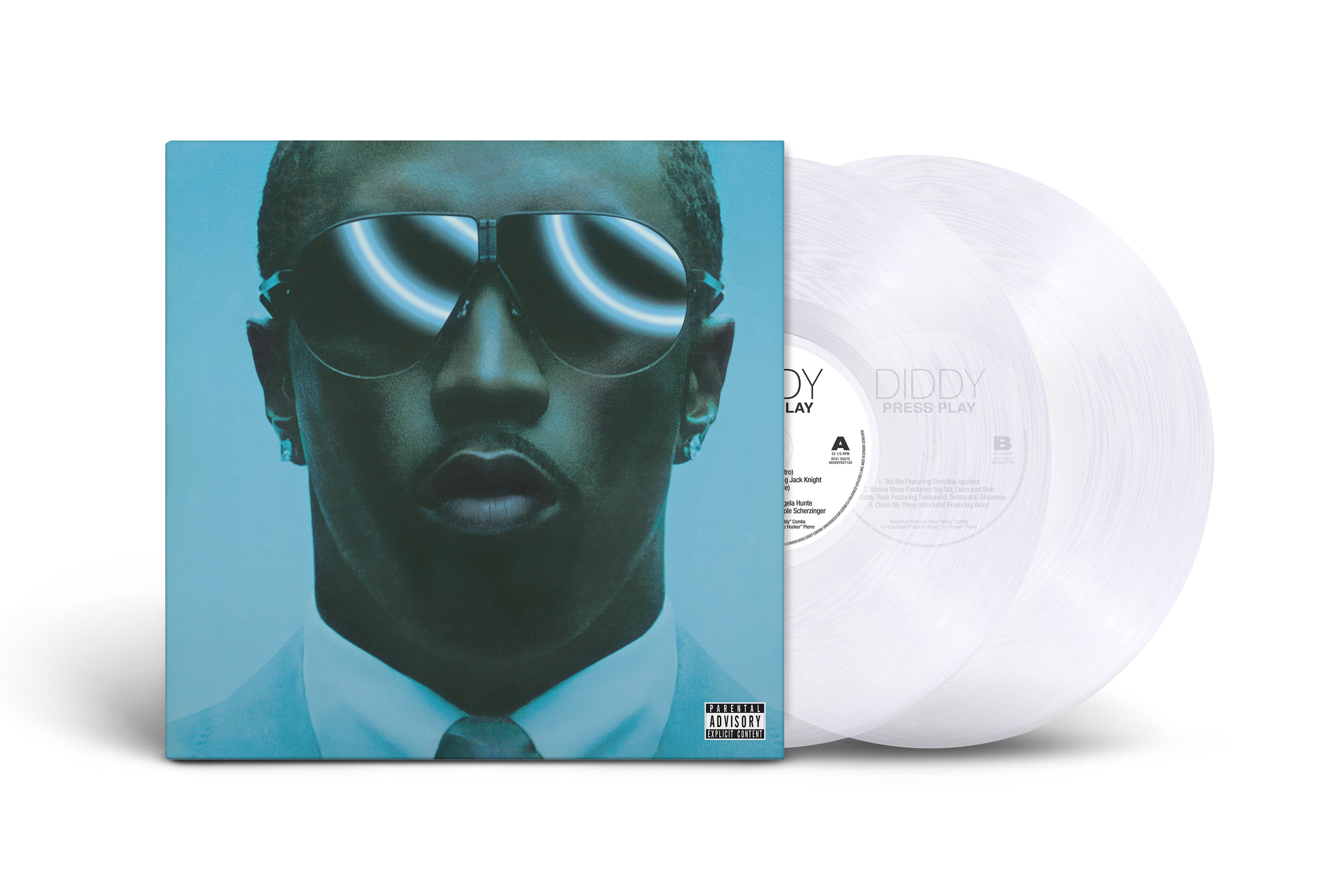 PRESS PLAY (ATLANTIC 75) - Back Cover