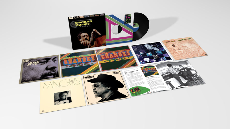 COFFRET 8 LP CHANGES :THE COMPLETE 1970S ATLANTIC STUDIO RECORDINGS - Back Cover