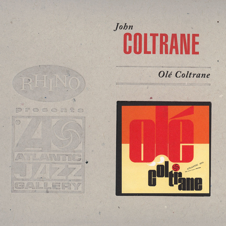 OLÉ COLTRANE (ATLANTIC 75) - Front Cover
