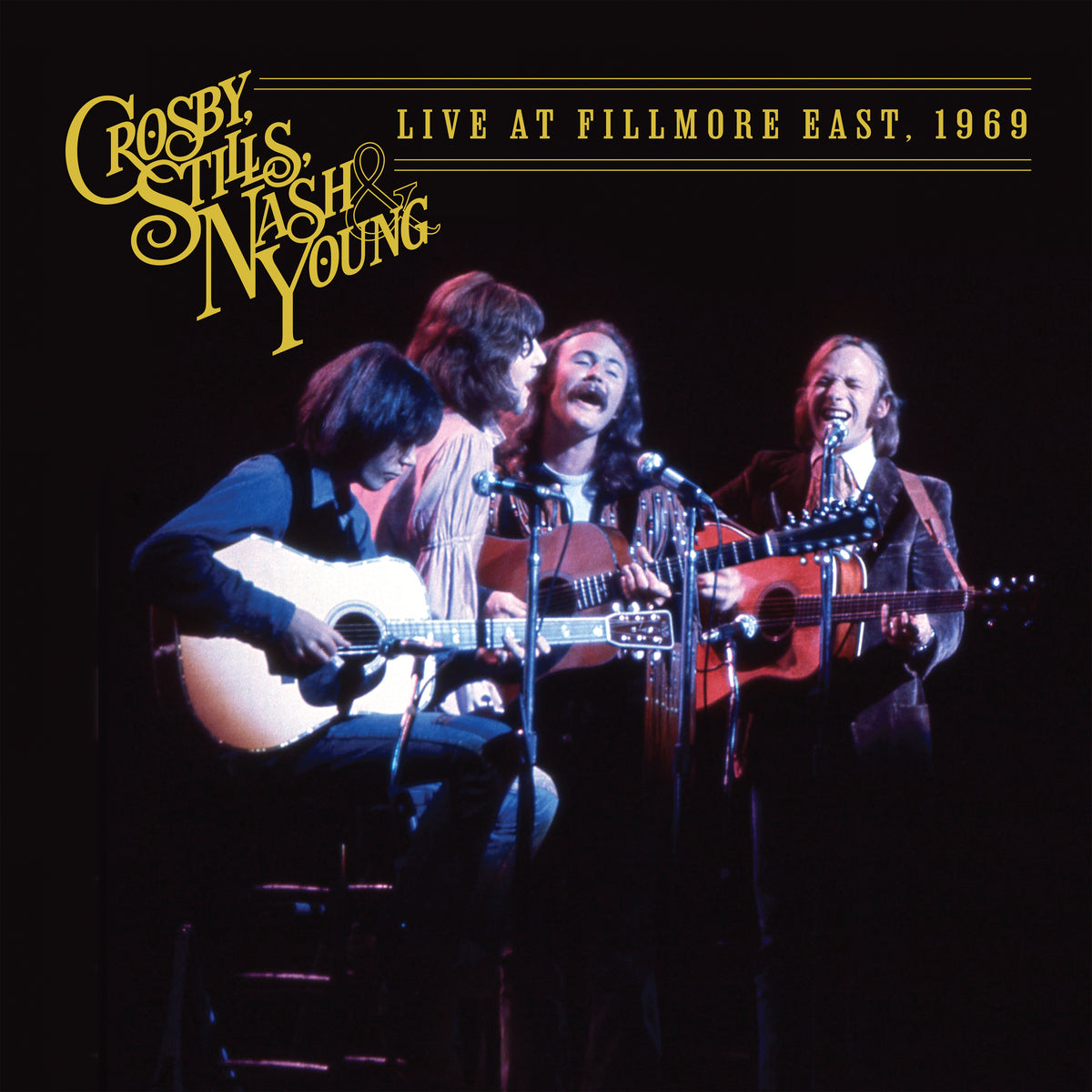 LIVE AT FILLMORE EAST, 1969 (DOUBLE VINYLE NOIR) - Front Cover