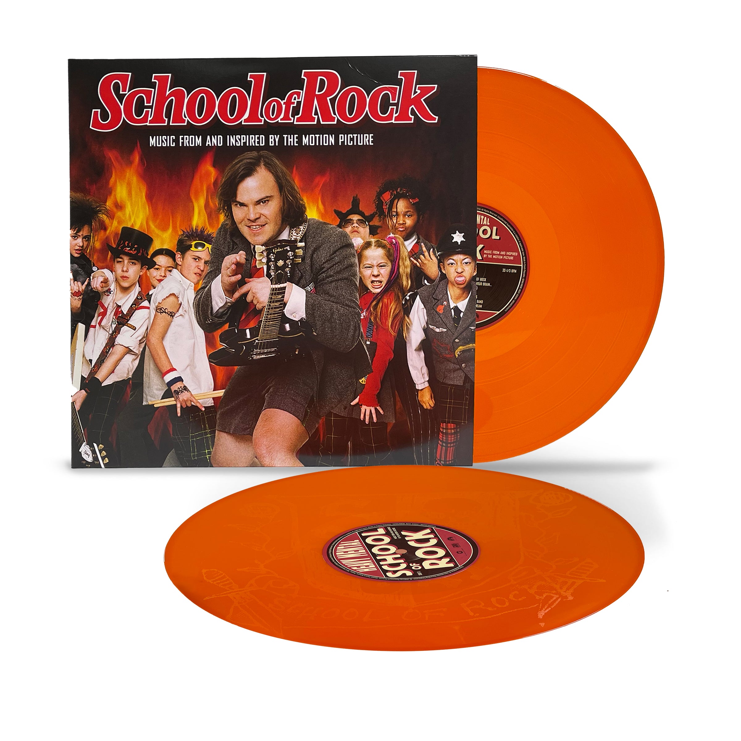 SCHOOL OF ROCK (VINYLE DE COULEUR) - Back Cover