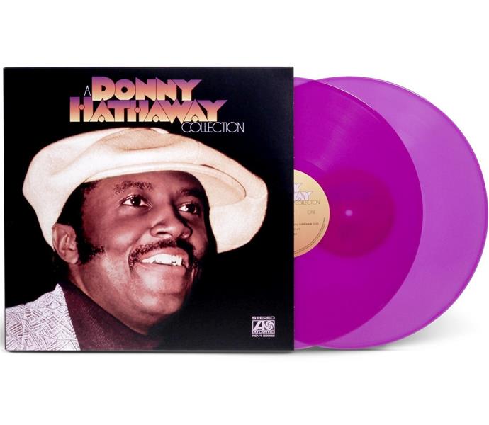 A Donny Hathaway Collection Edition Collector Vinyle Violet - Front Cover