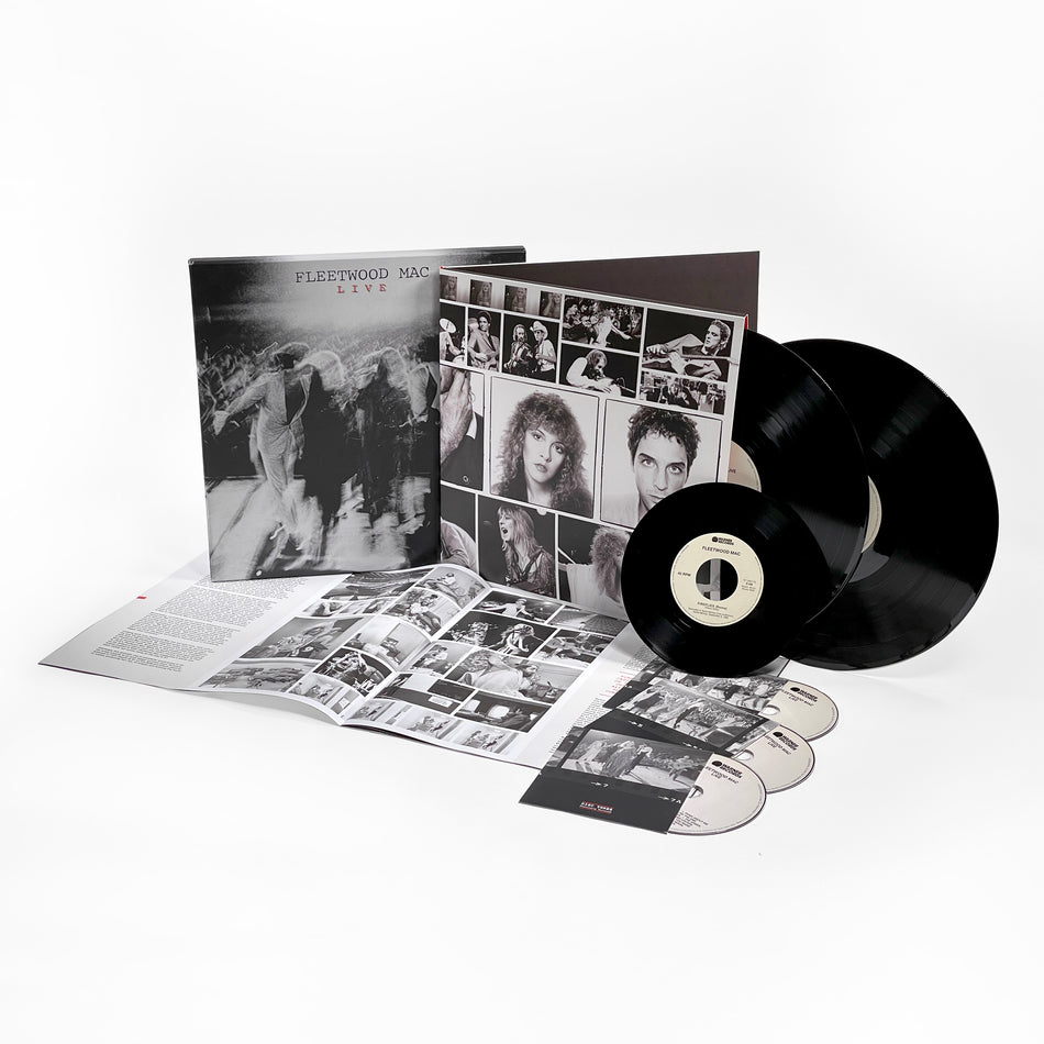 FLEETWOOD MAC/LIVE (Box Super Deluxe 3CD+2LP+45T) - Front Cover
