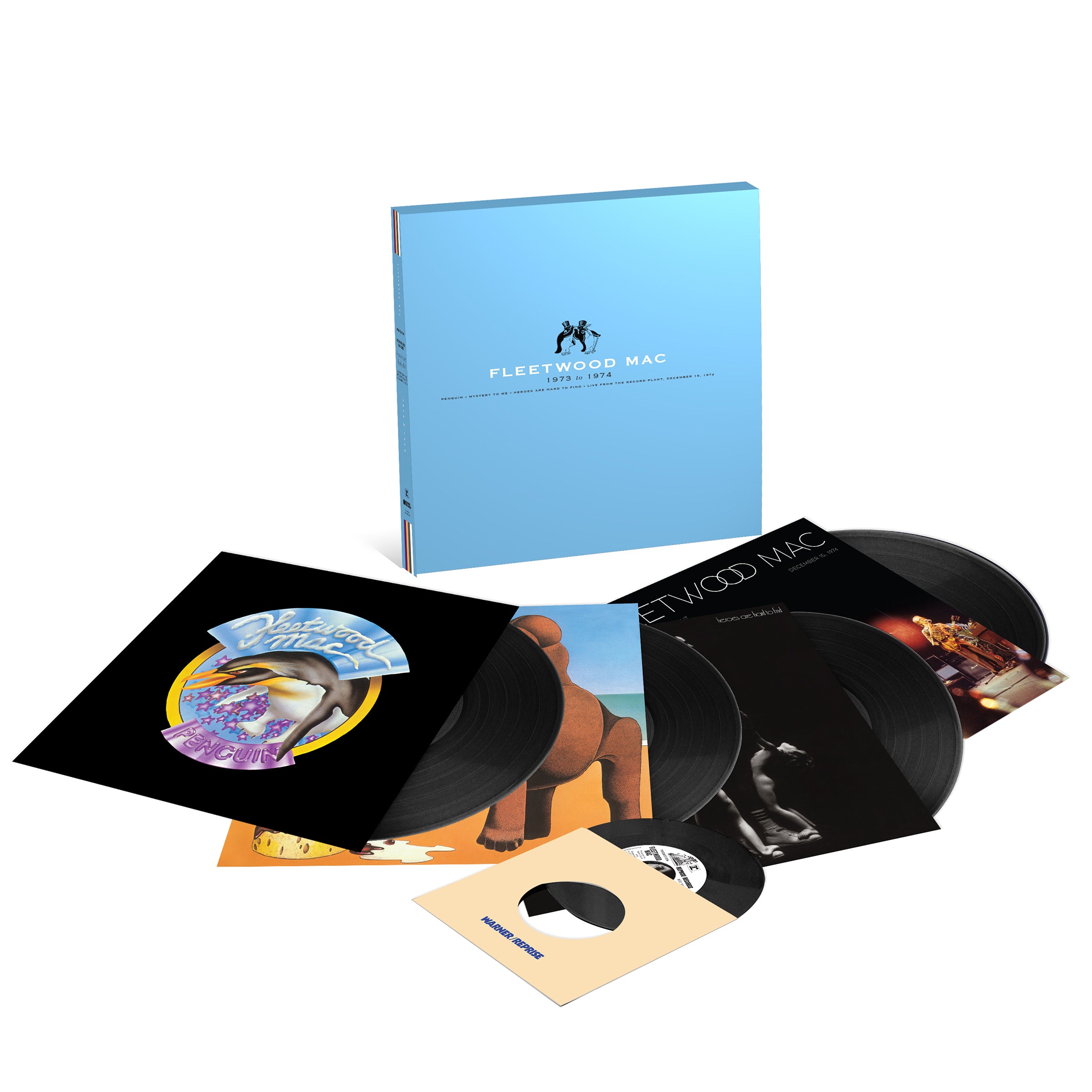 Fleetwood Mac : 1973-1974 (COFFRET 4LP + 45 tours) - Front Cover