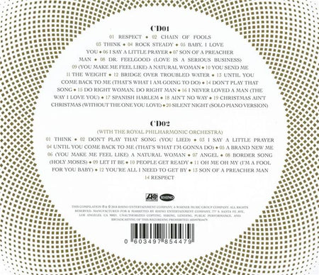The queen of soul - Front Cover