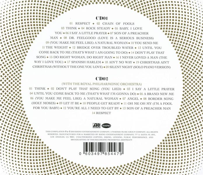 The queen of soul - Front Cover
