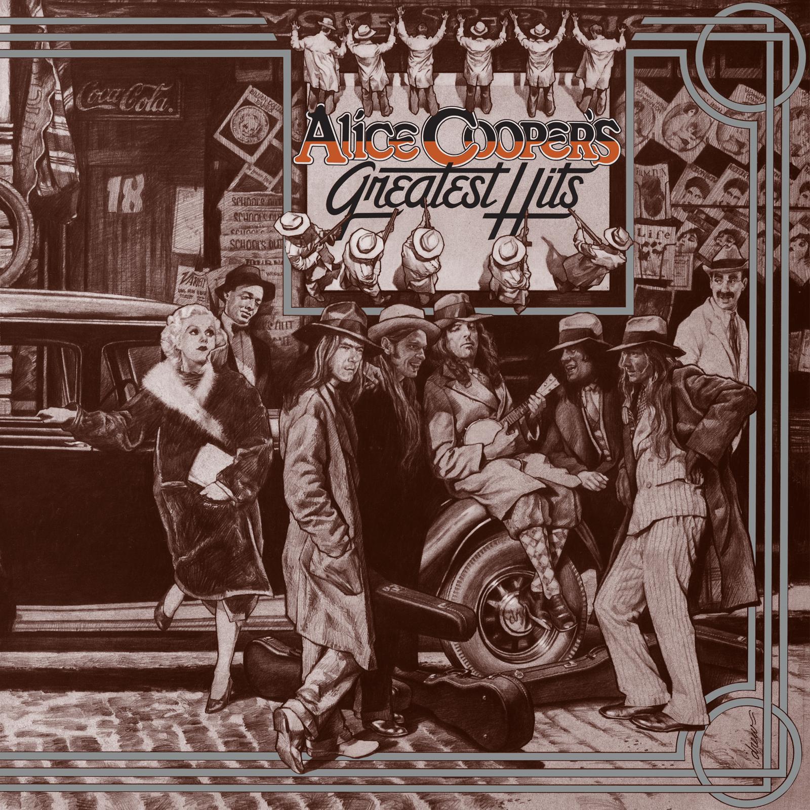 ALICE COOPERS GREATEST HITS - Front Cover