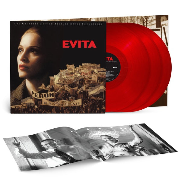 Evita : The Complete Motion Picture Soundtrack Édition Limitée Vinyle Rouge - Front Cover