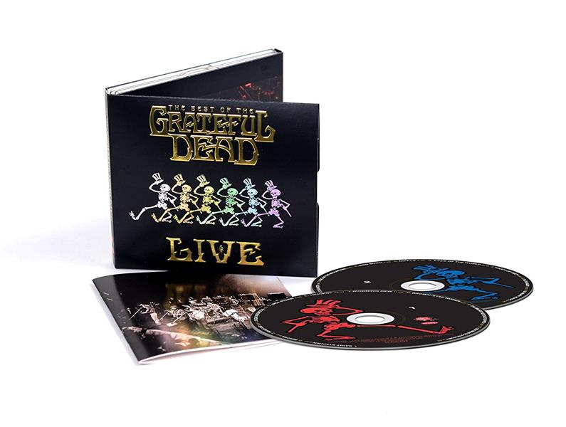 The Best Of The Grateful Dead Live Digipack - Front Cover