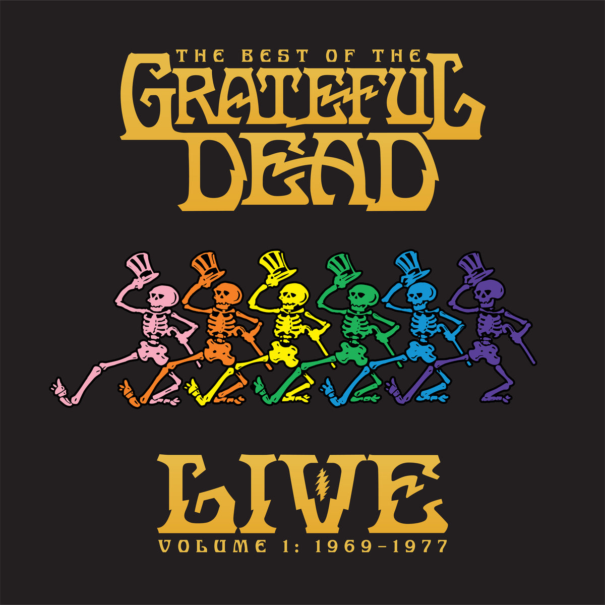 THE BEST OF THE GRATEFUL DEAD LIVE VOL1:1969-1977 - Front Cover