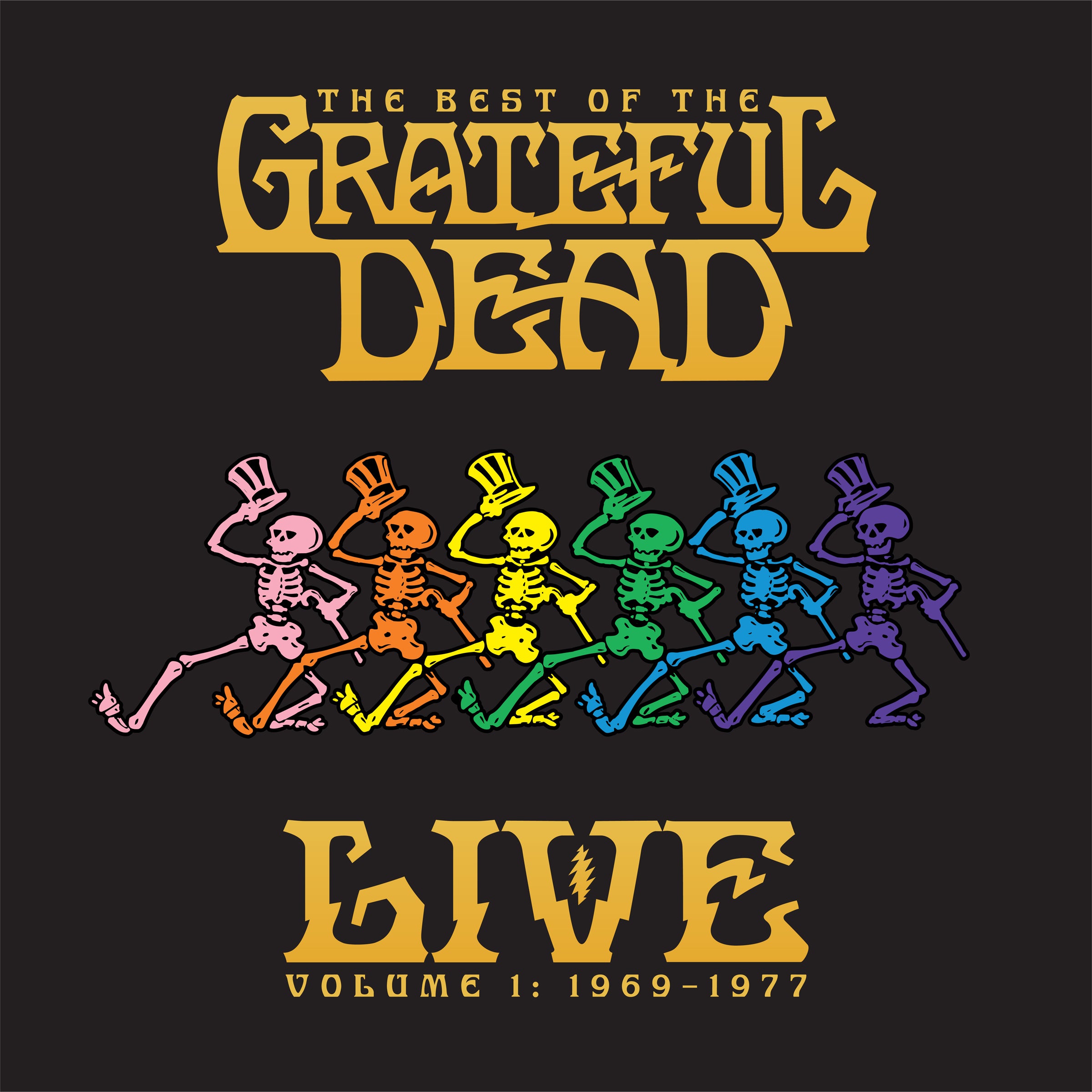 THE BEST OF THE GRATEFUL DEAD LIVE VOL1:1969-1977 - Front Cover