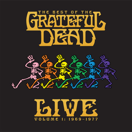 THE BEST OF THE GRATEFUL DEAD LIVE VOL1:1969-1977 - Front Cover