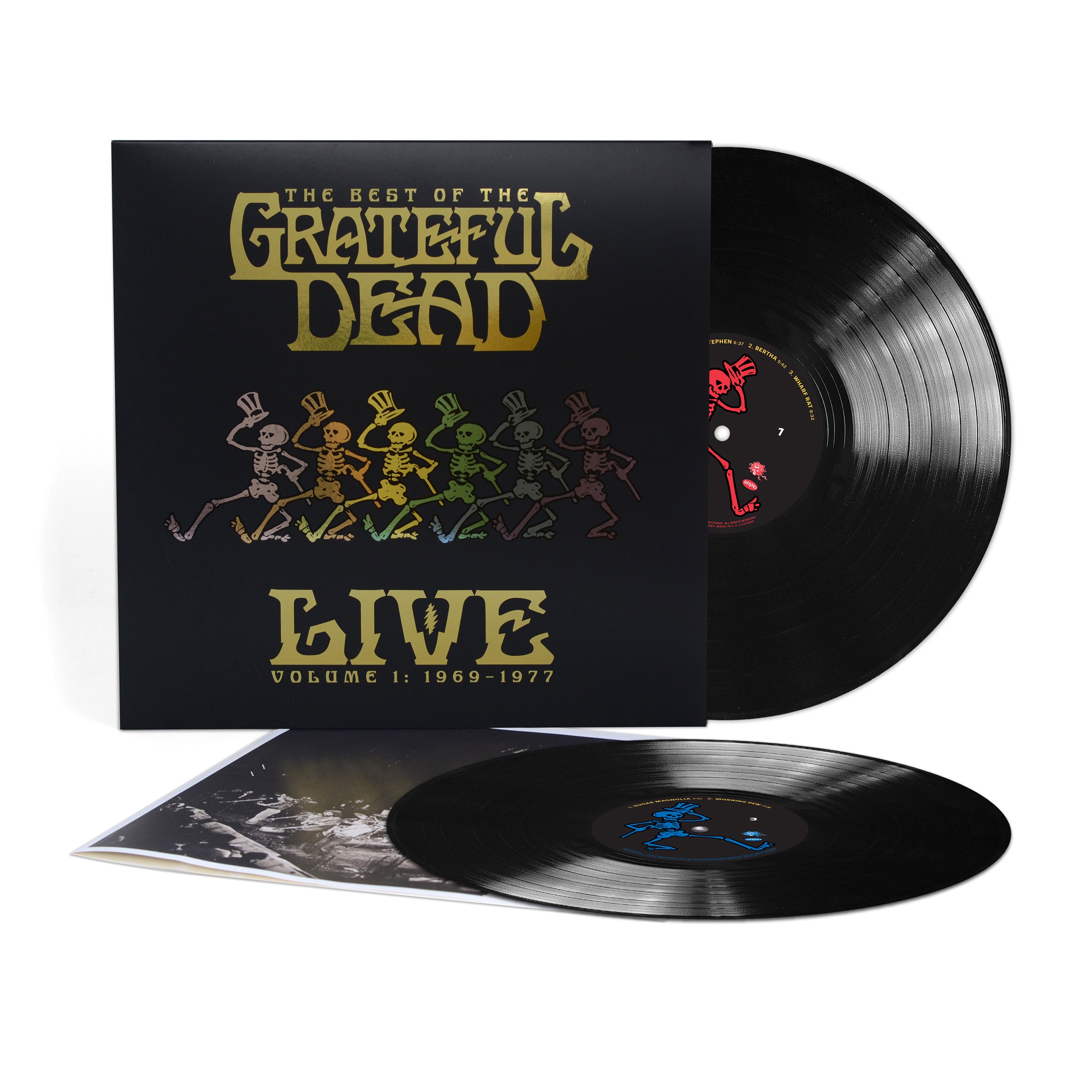 THE BEST OF THE GRATEFUL DEAD LIVE VOL1:1969-1977 - Back Cover