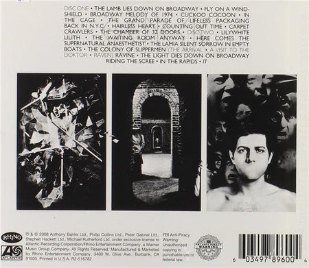 The Lamb Lies Down On Broadway - Front Cover