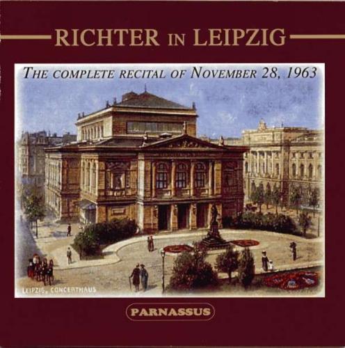 Richter in Leipzig: The Complete Recital of November 28, 1963 - Front Cover