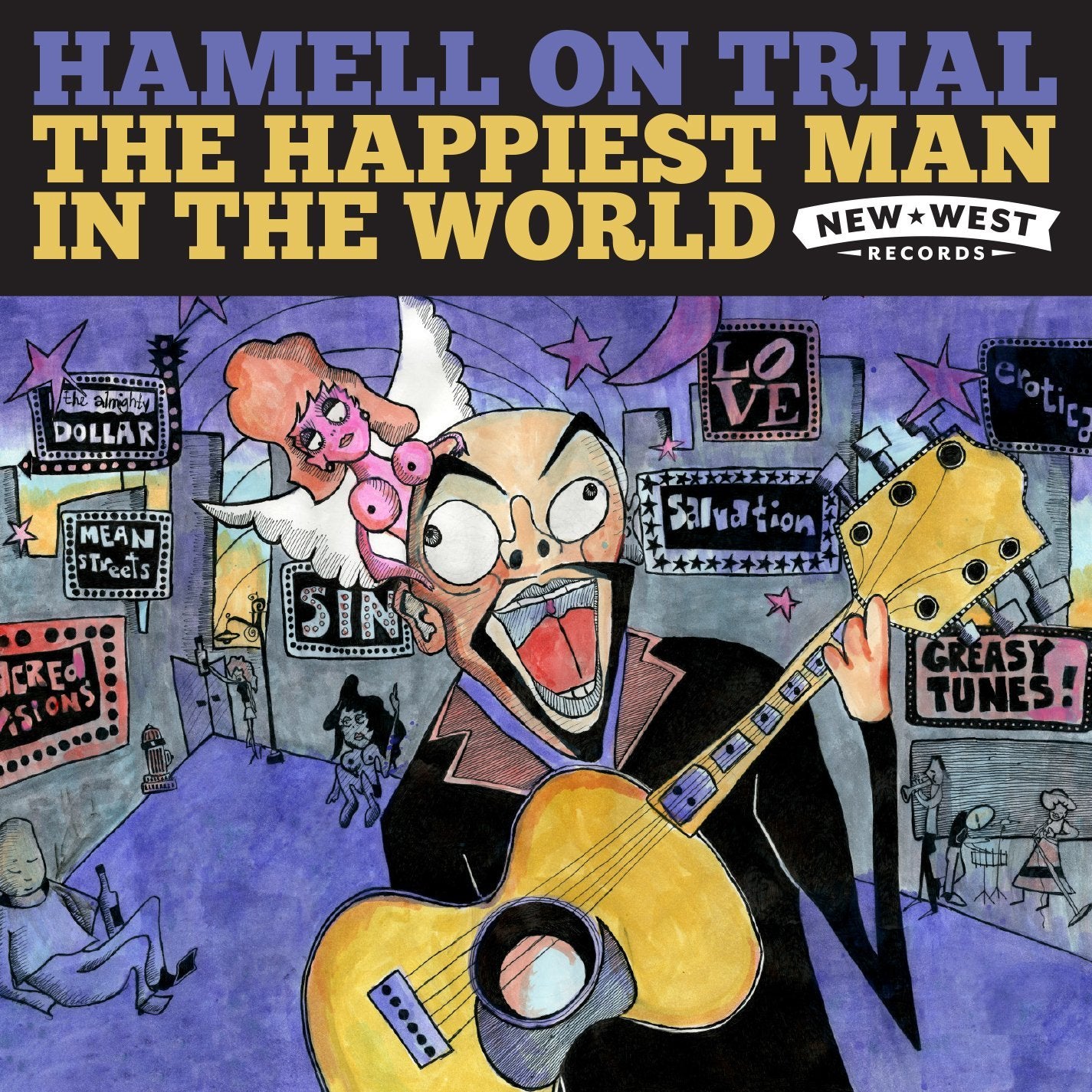 HAPPIEST MAN IN THE WORLD - Front Cover