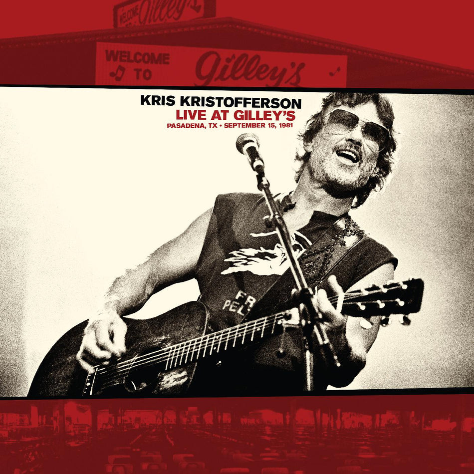LIVE AT GILLEY S PASADENA TEXAS 15 SEPTEMBER 1981 - Front Cover