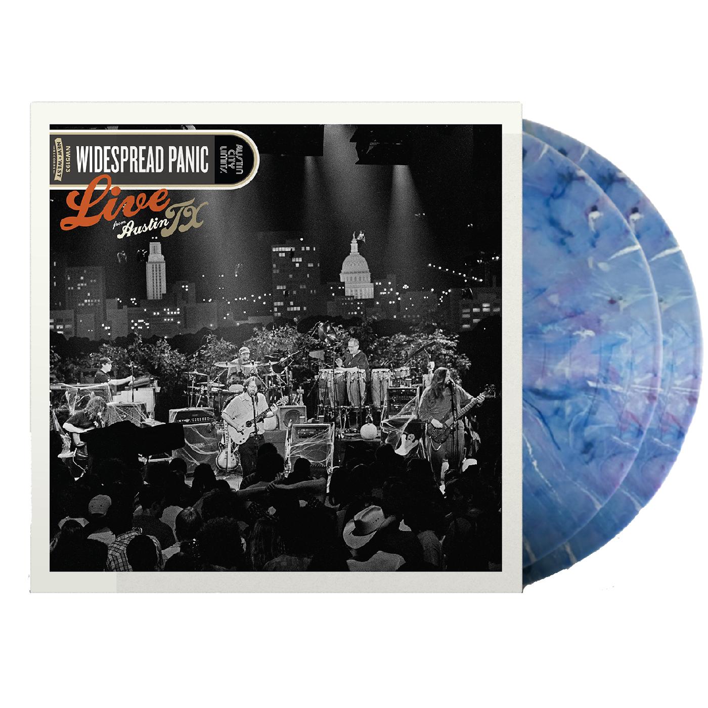 LIVE FROM AUSTIN TEXAS/VINYLE COULEUR BLEUE EAU FROIDE - Front Cover