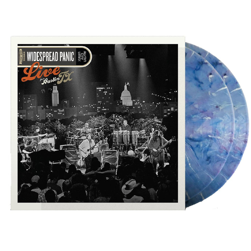 LIVE FROM AUSTIN TEXAS/VINYLE COULEUR BLEUE EAU FROIDE - Front Cover