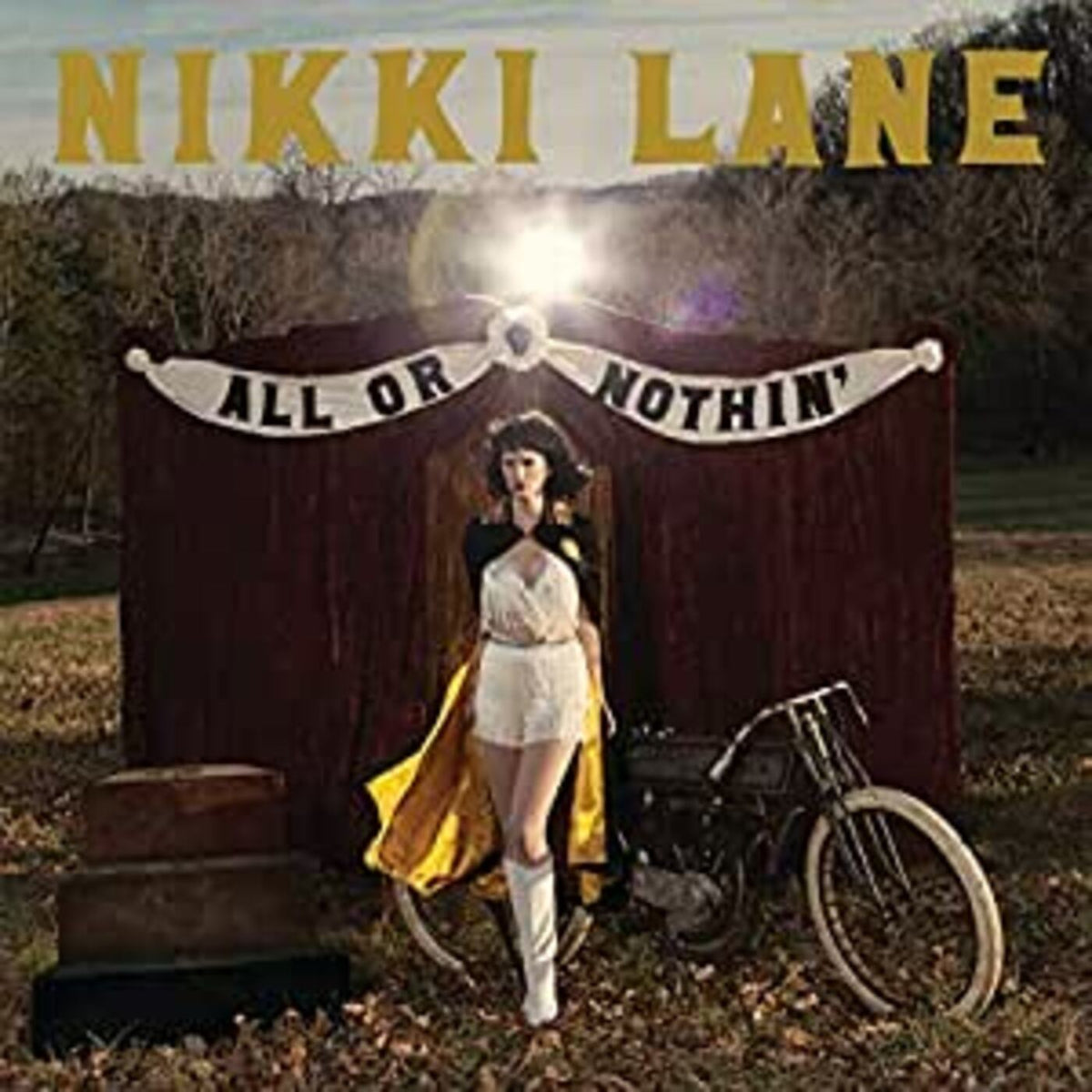 ALL OR NOTHIN/VINYLE JAUNE ET ARGENT TOURBILLON - Front Cover