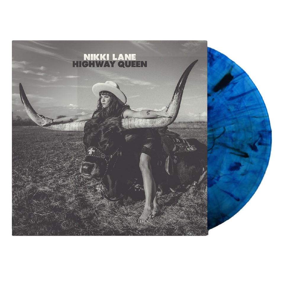 HIGHWAY QUEEN/VINYLE COULEUR BLUE JEAN - Front Cover