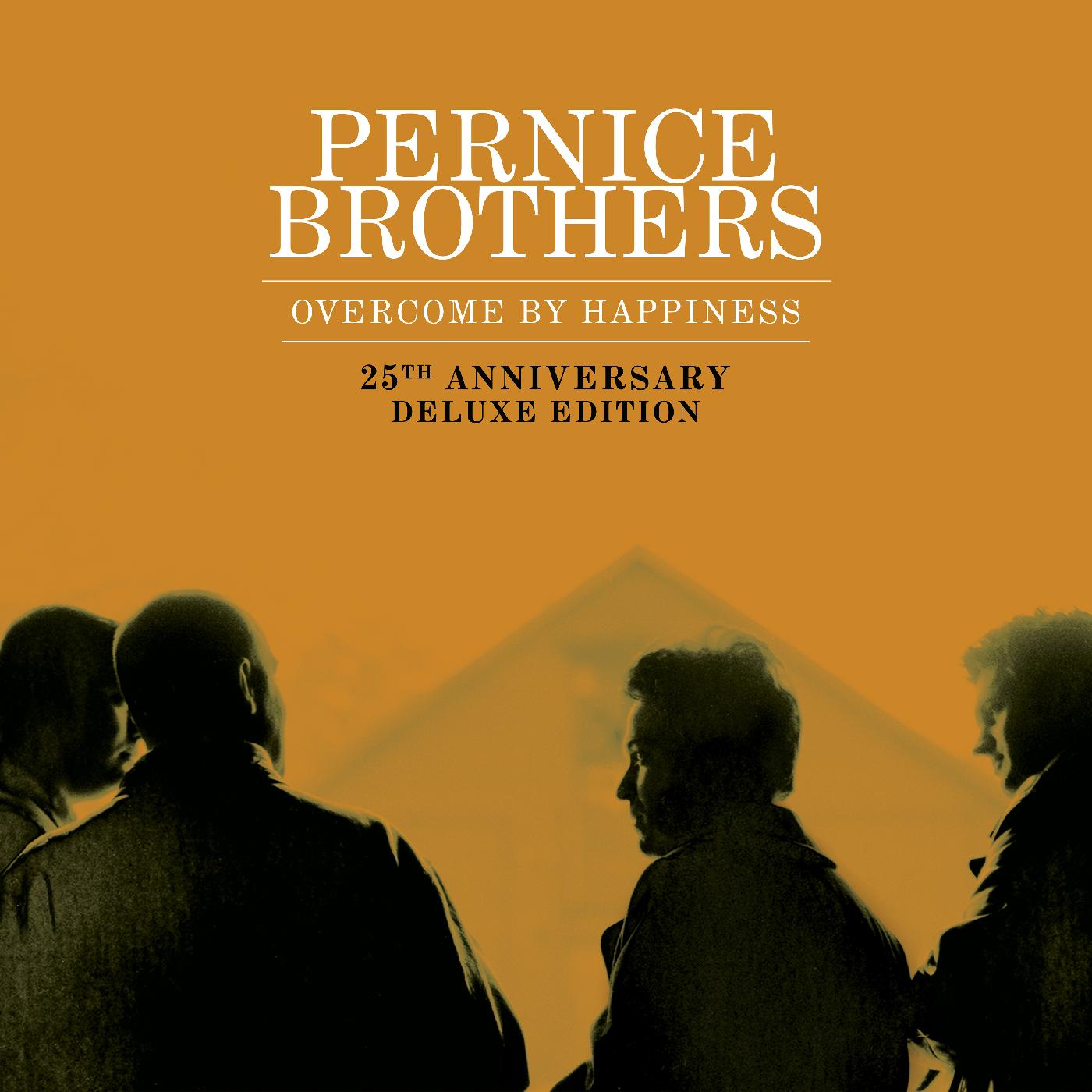 OVERCOME BY HAPPINESS/25TH ANNIVERSARY/VINYLE ORANGE ET BLANC - Front Cover