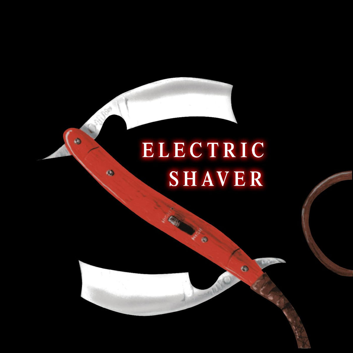 ELECTRIC SHAVER/VINYLE ARGENT METALLIQUE - Front Cover