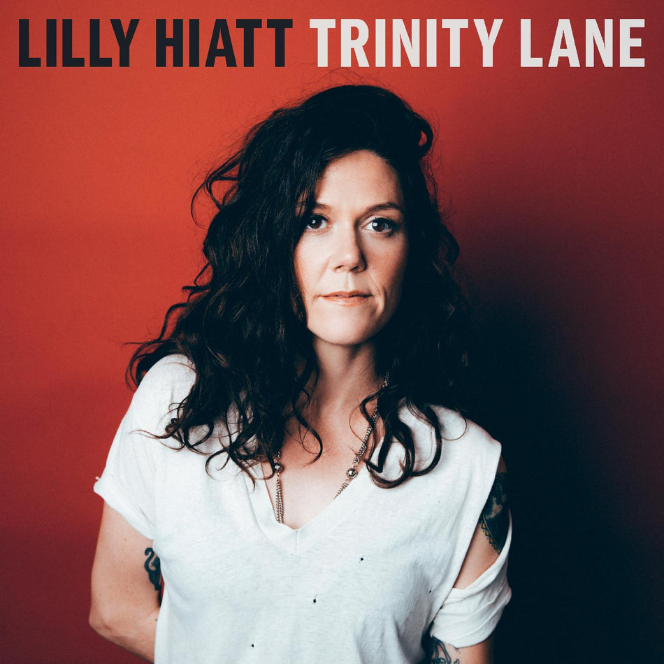 TRINITY LANE/VINYLE TRANSPARENT AVEC ECLABOUSSURES ROUGES ET NOIRES - Front Cover