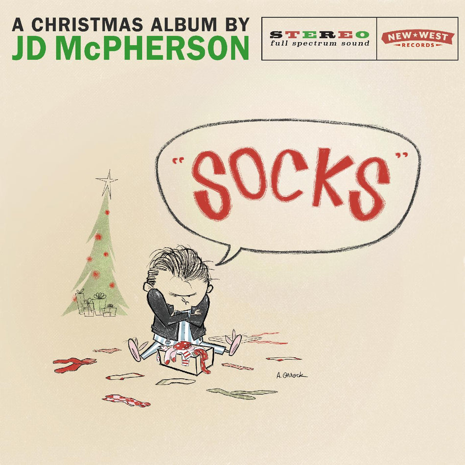 SOCKS/VINYLE ROUGE MARBRE - Front Cover