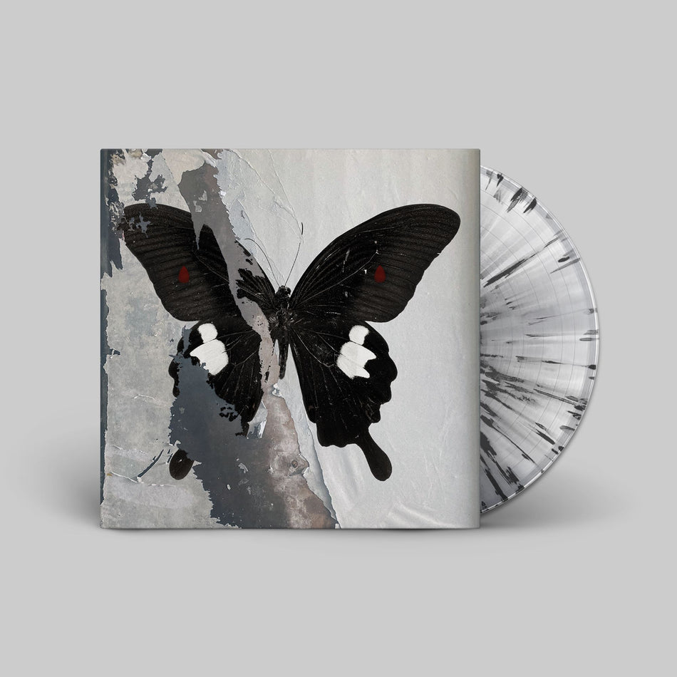 PARADISE NOW - VINYLE TRANSPARENT MOUCHETÉ NOIR ET BLANC - Front Cover