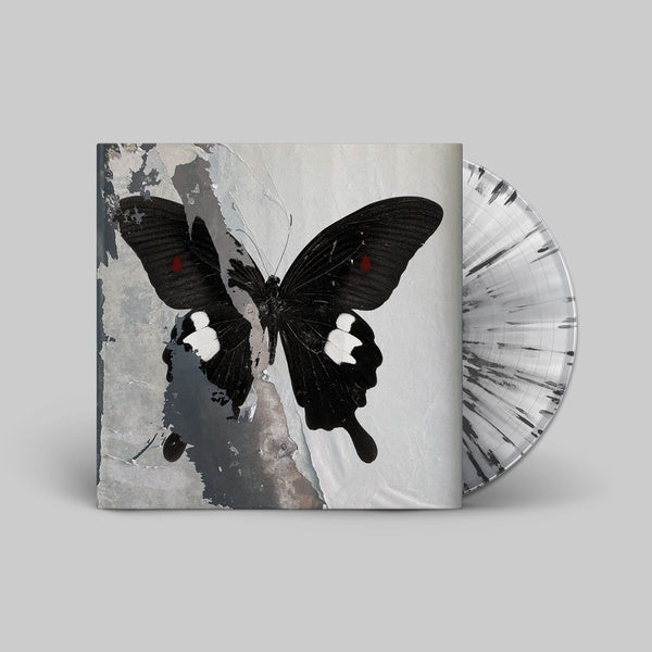PARADISE NOW - VINYLE TRANSPARENT MOUCHETÉ NOIR ET BLANC - Front Cover