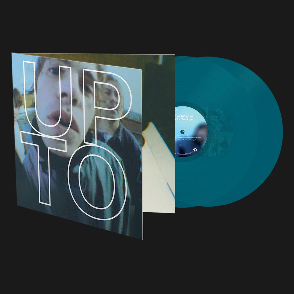 UP TO OUR HIPS - ÉDITION AUGMENTÉE - 30EME ANNIVERSAIRE - VINYLE COULEUR BLEU PÉTROLE - Front Cover